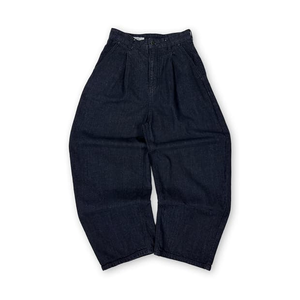 에잇세컨즈 원턱 와이드 데님 팬츠