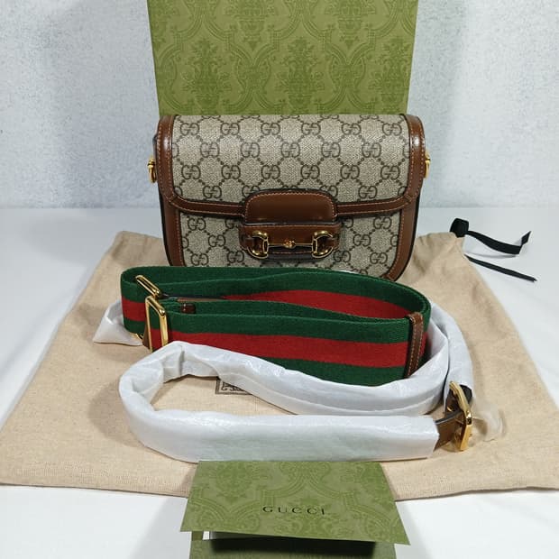 구찌 홀스빗 1955 미니 숄더백 658574