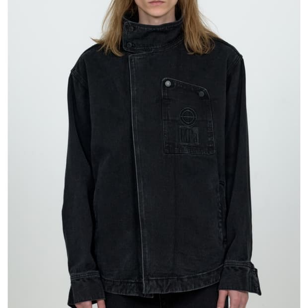플라스틱 프로덕트 TRAPEZOID JACKET (BLACK)
