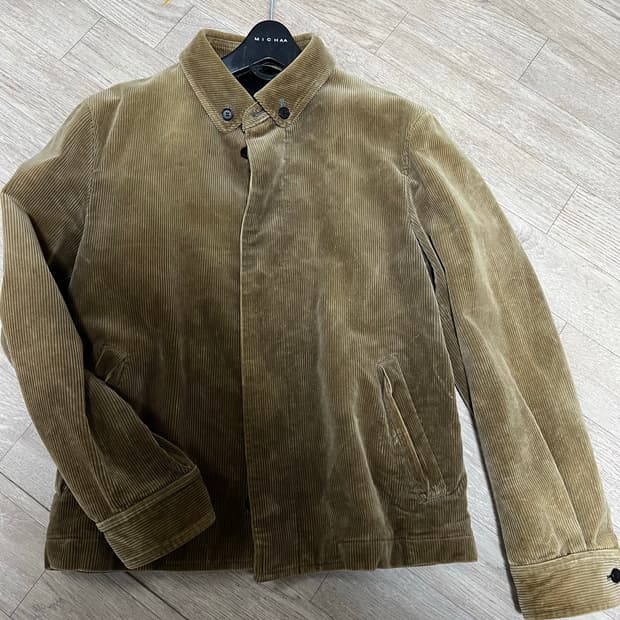 꼼데가르송 블랙 골덴자켓