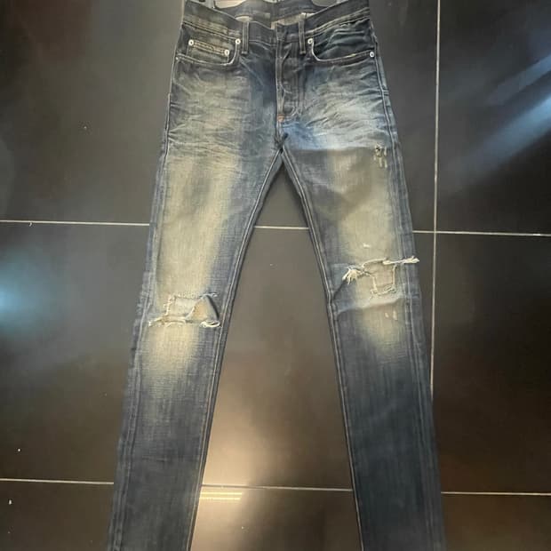 Dior Homme 10FW Archive Distressed Denim