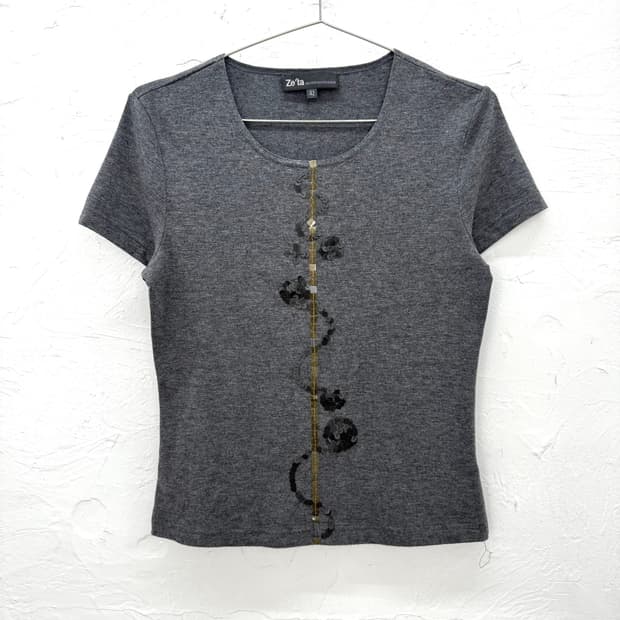 ze’ta 스팽글 티셔츠