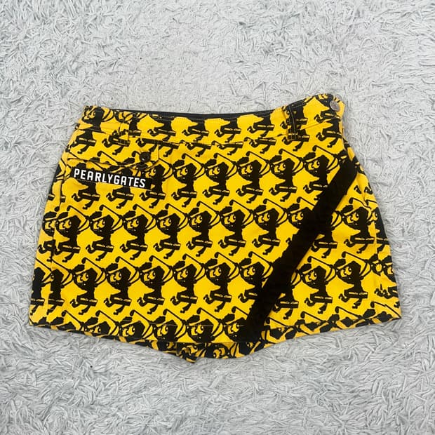 파리게이츠 x 스펀지밥 스퀘어팬츠 골프반바지