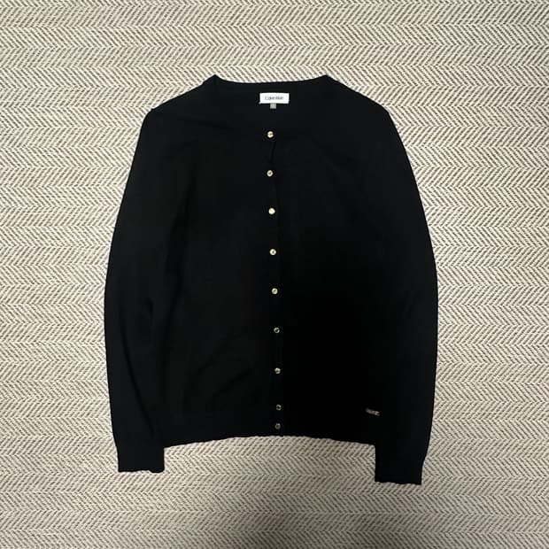 CALVIN KLEIN women rayon knit cardigan