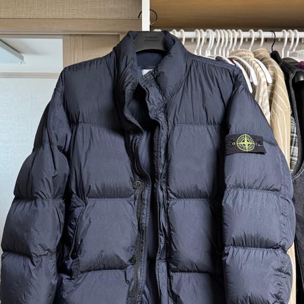 L) 스톤아일랜드 24FW 크링클랩스 네이비