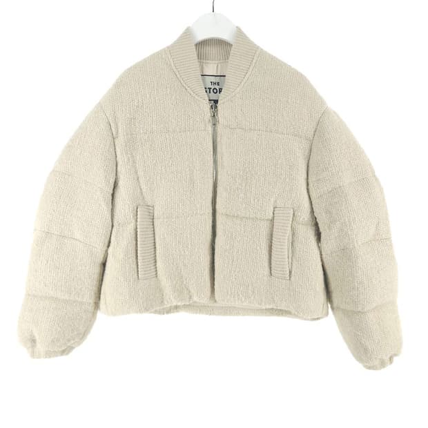 [여S]한섬 더스토어 22S 구스 모직 패딩[Y61-287]