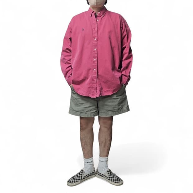 00S 폴로 랄프로렌 옥스포드 셔츠 XL M0194