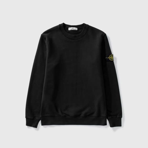 정품인증 완) 스톤아일랜드 맨투맨 정품 블랙M