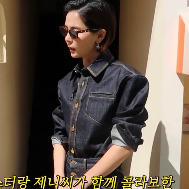 젠틀몬스터 김나영 제니 1996 033 제니 콜라보 선글라스