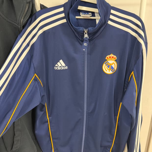 아디다스 레알 마드리드 트랙탑 다크블루L