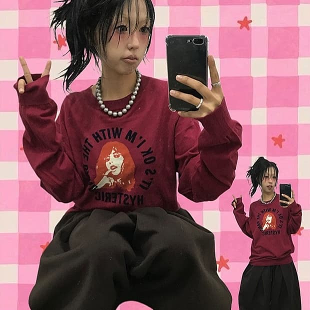 Hysteric Glamour Logo Knit ( 새상품 )