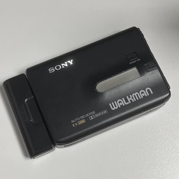 SONY 워크맨 WM-FX70 카세트 플레이어