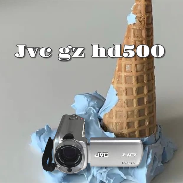 색감 추천/ Jvc gz hd500 빈티지 캠코더
