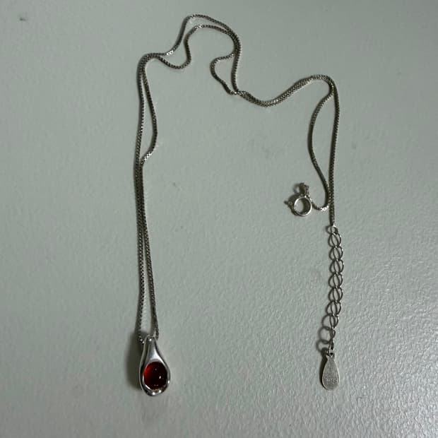 925 Silver 빈티지 자만옥 목걸이