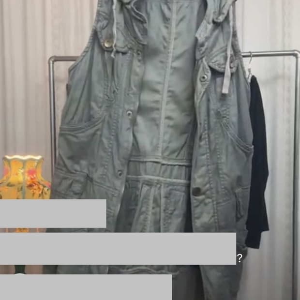 레이어룸 펑크 와투케 y2k 지퍼 베스트