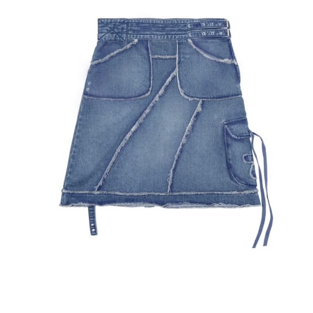스마트어반유즈풀 코이세이오 플라워 포켓 스커트 (2size)