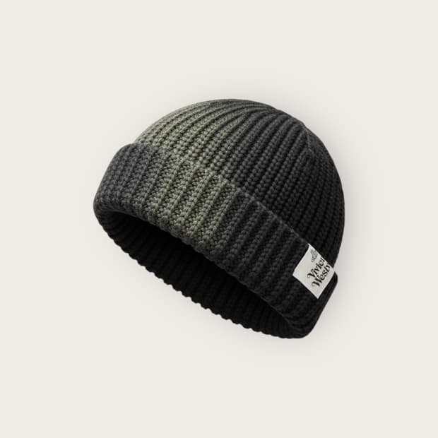 비비안웨스트우드 로고 울 비니