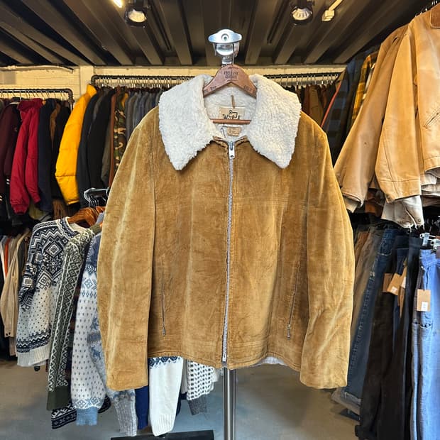 80s 울리치 쉐르파 워크 자켓