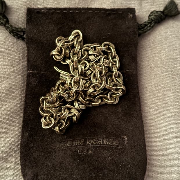 크롬하츠 페이퍼체인 20인치