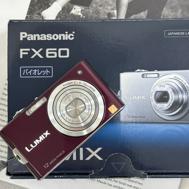 파나소닉 panasonic DMC-FX60 디카 풀박스 라이카렌즈