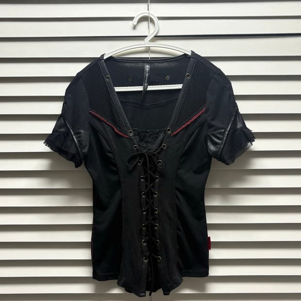 Ozz crose 코르셋 드래곤 티셔츠
