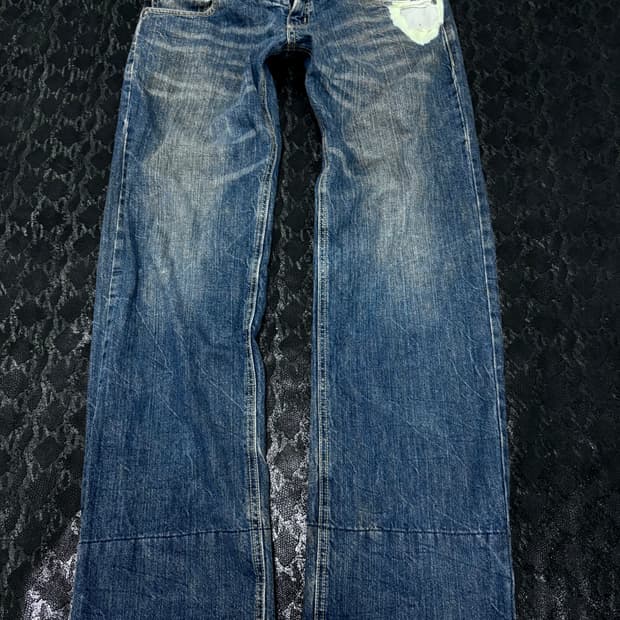 “Vintage” Double Belt Check Detail Y2K P