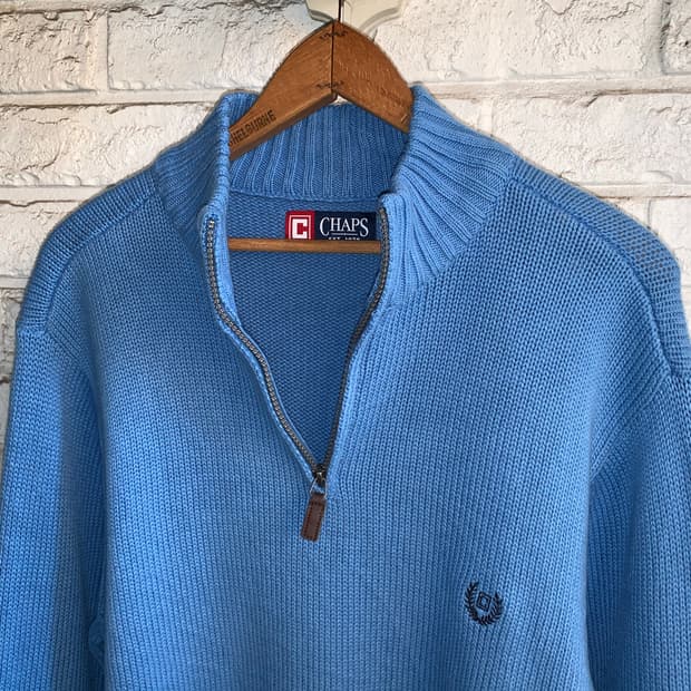 챕스 쿼터집 스웨터 95