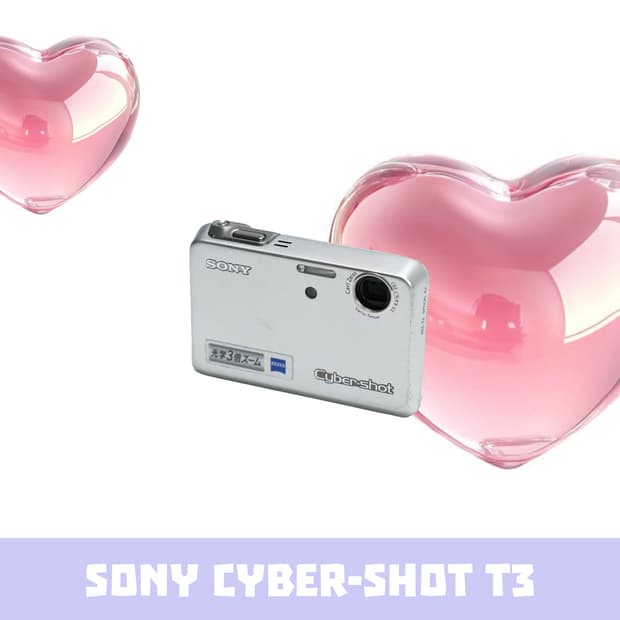 소니 사이버샷 T3 빈티지 디지털카메라 