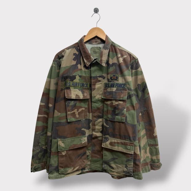  90s US 카모 밀리터리 야상 M 