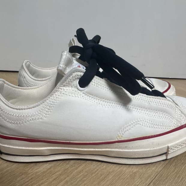 컨버스 척 70 퍼프 ox 화이트 로우