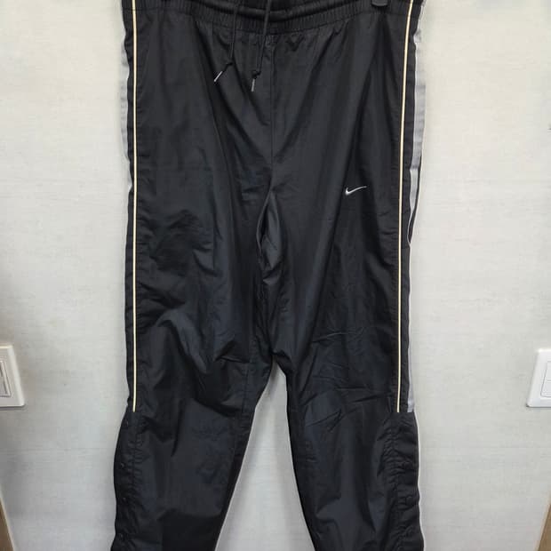 나이키 올드스쿨 00s 밑단 사이드버튼 방풍 트랙팬츠 xl 대략 33