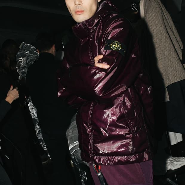 Stone Island 글래스 커버 TC 다운자켓