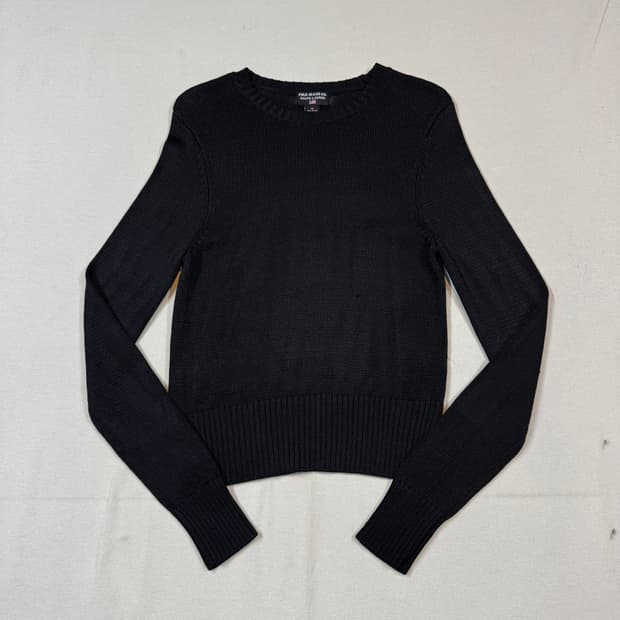 M) 폴로 랄프로렌 진스 레이온 라운드넥 긴팔 니트