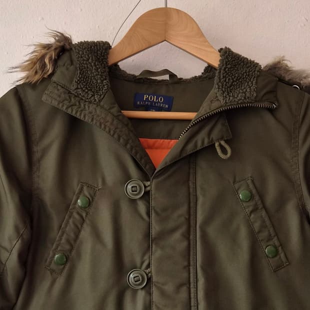 폴로랄프로렌 키즈 야상패딩점퍼 S8T사이즈