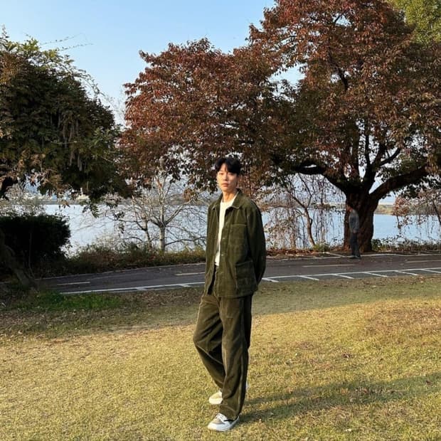 폴로 랄프로렌 코듀로이 유틸리티 자켓 팬츠