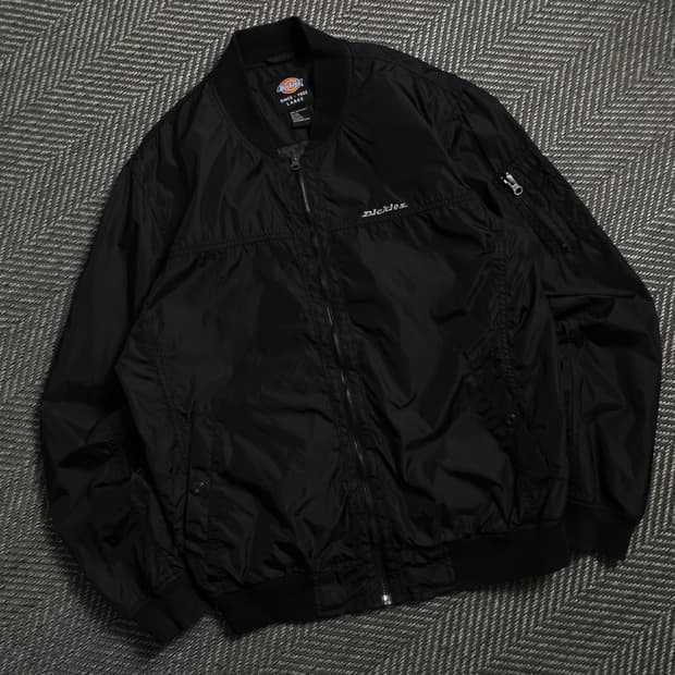 디키즈 나일론 항공 블루종 경량 자켓y 4543