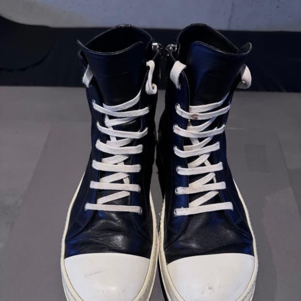 릭오웬스 라몬즈 레더 44사이즈