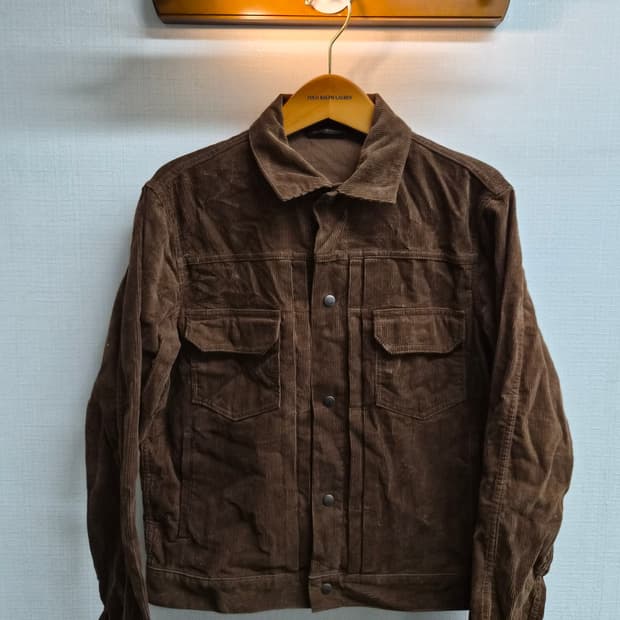 L) 유니폼브릿지 코듀로이 트러커 자켓 팝니다