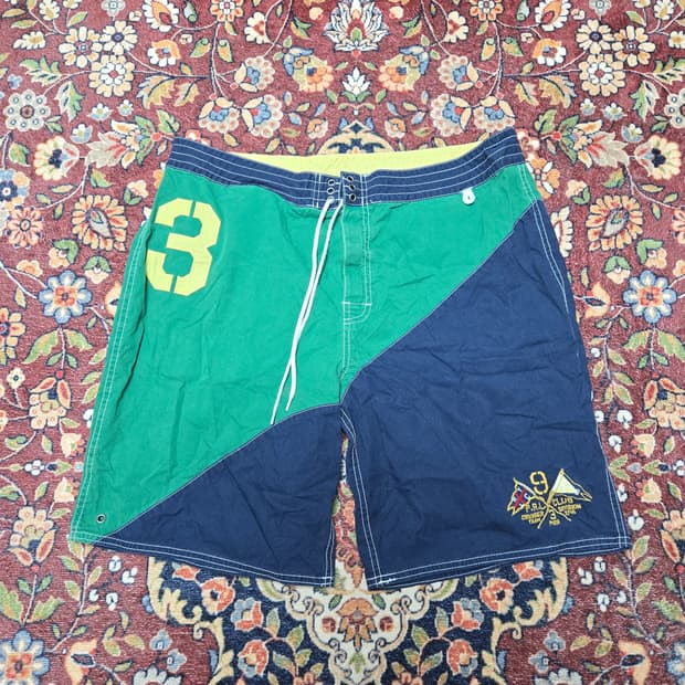 Polo랄프로렌  Yacht Club Striped 스윔팬츠(40)