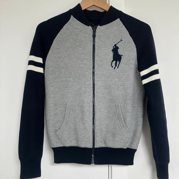 폴로랄프로렌 빅포니 보이즈 니트집업 L 
