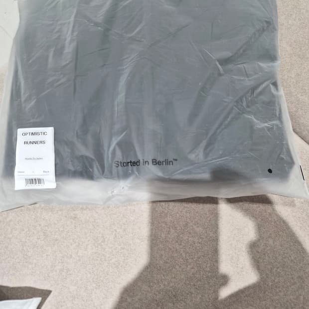 옵티미스틱 러너스 후드 자켓 새상품