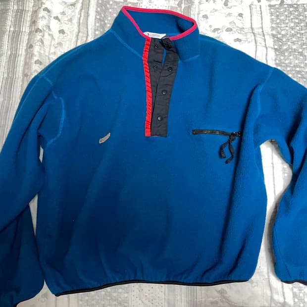 콜롬비아 90s 빈티지 아노락 후리스