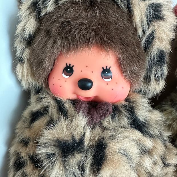 호피 레오파드 망토 몬치치 새상품