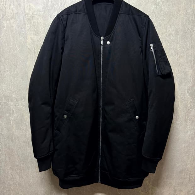 52 / Rick Owens 릭오웬스 다운 항공 점퍼