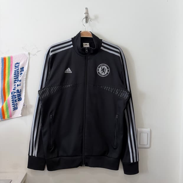 243. 아디다스 첼시 해외판 검은져지 트랙탑