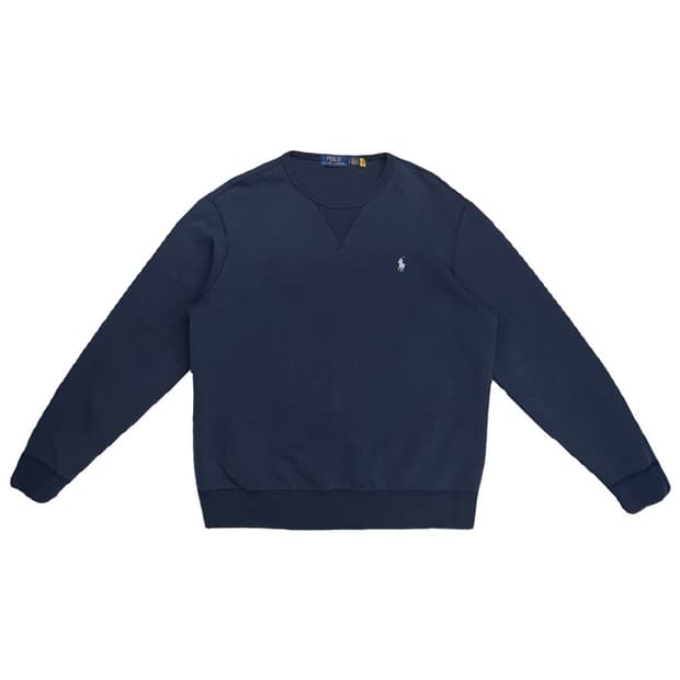 폴로랄프로렌 시그니처 포니 자수 맨투맨 네이비 L