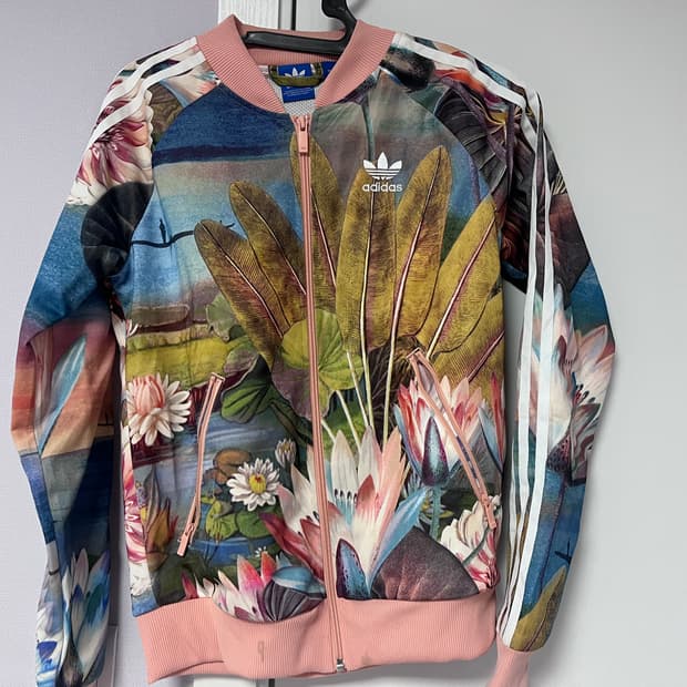 아디다스 플라워 져지 90사이즈