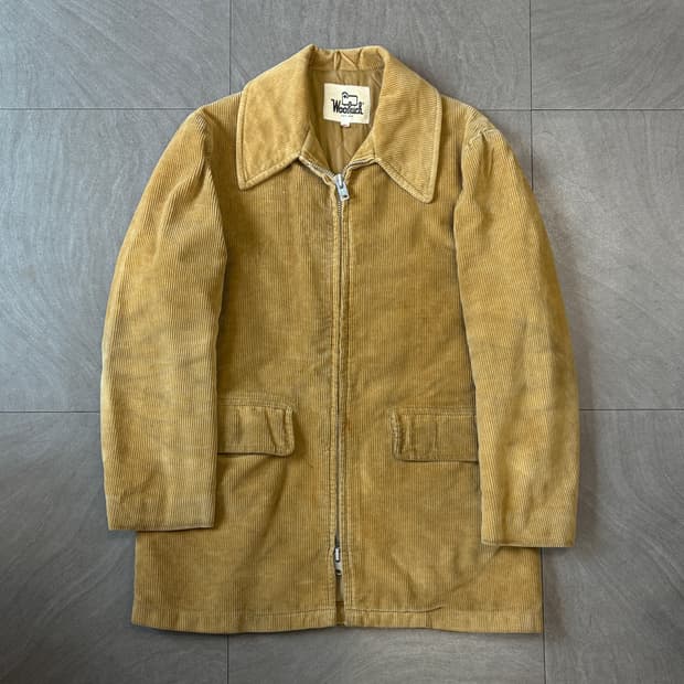 70s Woolrich 70년대 울리치 베이지 코듀로이 자켓