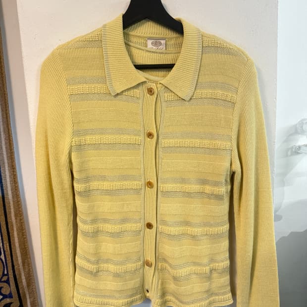 Jpn VTG GIO sports 가디건 반팔 세트