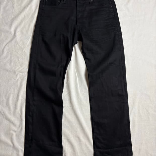 Levis 리바이스 501 블랙 데님팬츠 W36